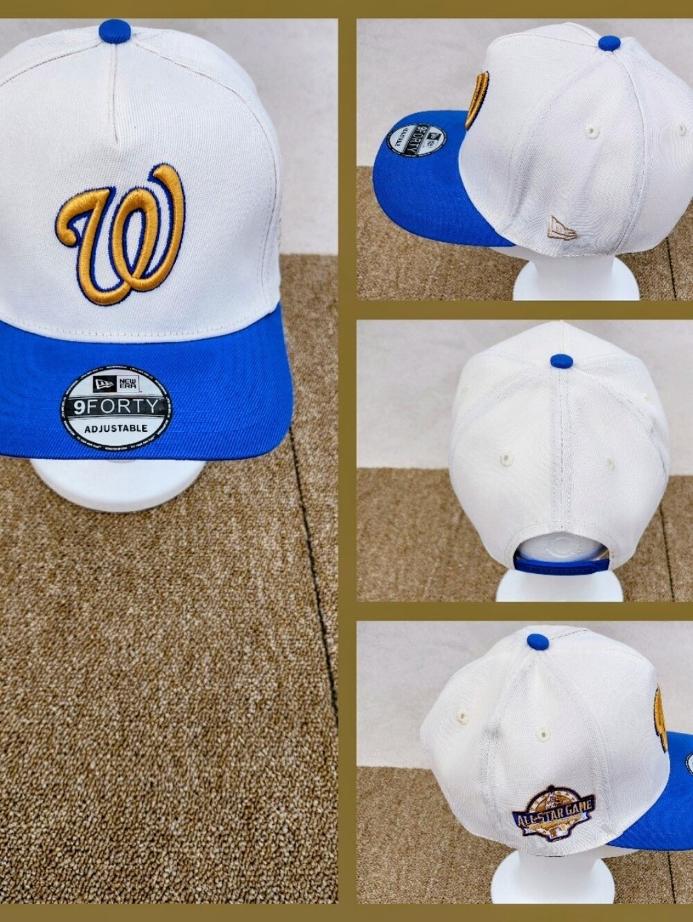 WASHINGTON NATIONALS MLB BASEBALL SNAPBACK HAT.